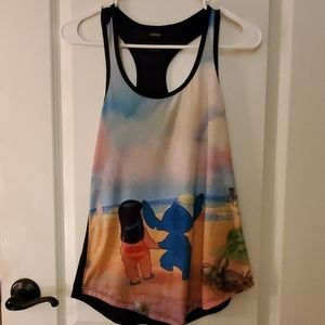 Lilo and Stitch flowy tank top